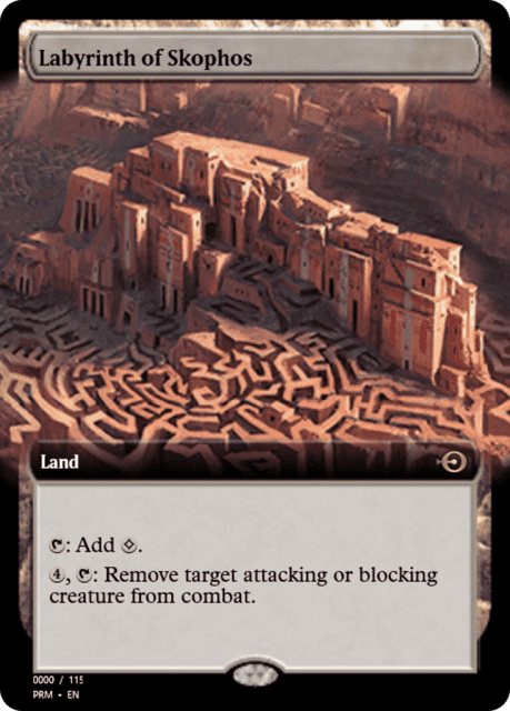 Labyrinth of Skophos (79921) — Magic Online Promos