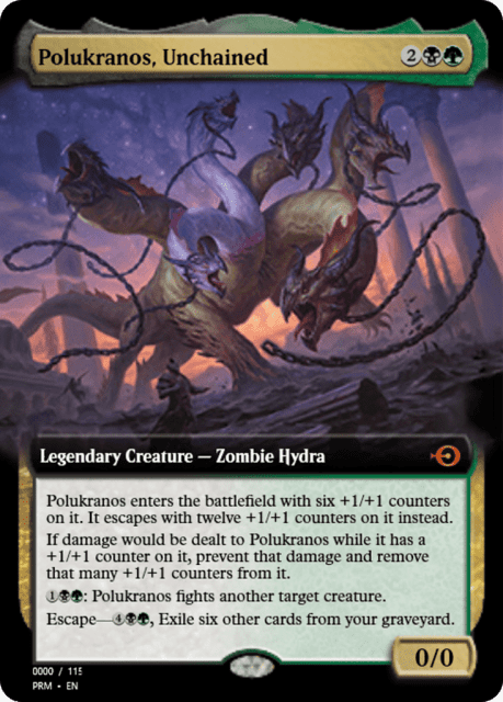 Polukranos, Unchained (79931) — Magic Online Promos