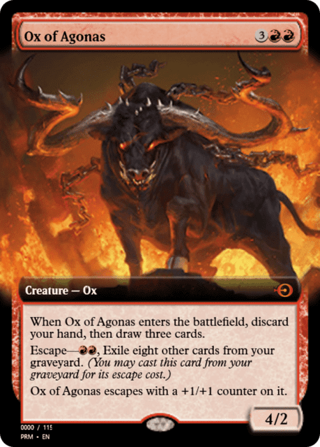 Ox of Agonas (79943) — Magic Online Promos