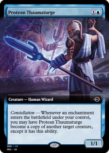 Protean Thaumaturge (79945) — Magic Online Promos