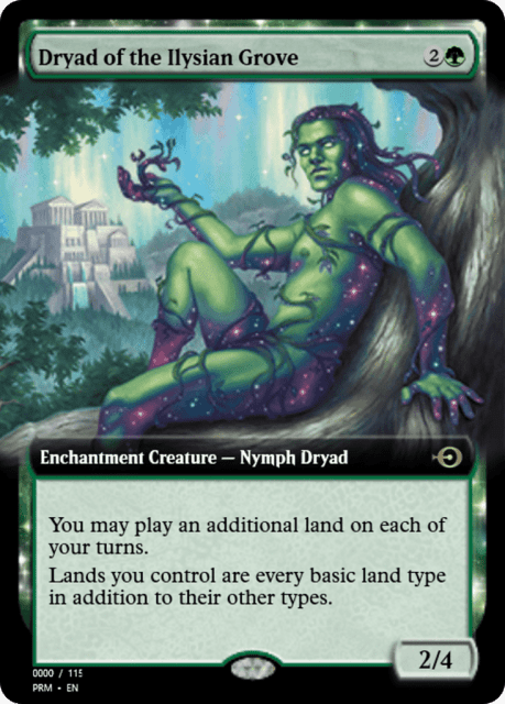 Dryad of the Ilysian Grove (79953) — Magic Online Promos