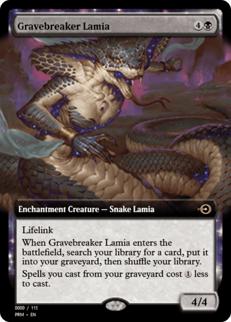 Gravebreaker Lamia (79967) — Magic Online Promos