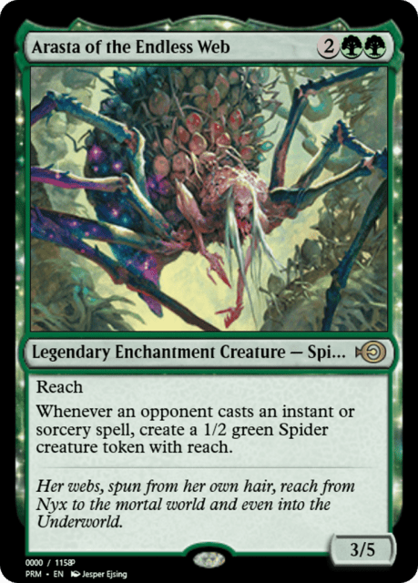 Arasta of the Endless Web (79981) — Magic Online Promos