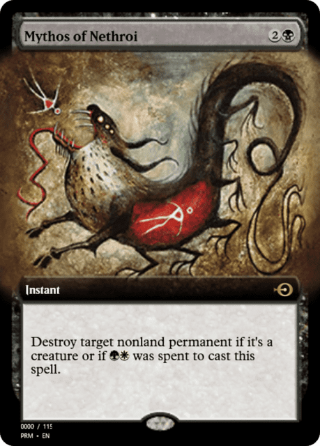 Mythos of Nethroi (80827) — Magic Online Promos