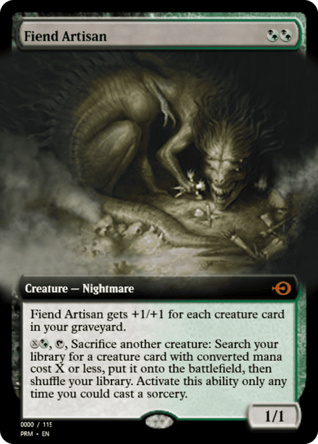 Fiend Artisan (80855) — Magic Online Promos