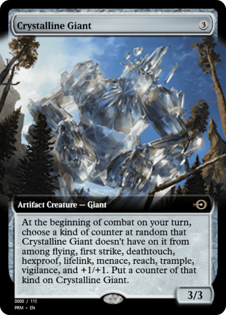 Crystalline Giant (80887) — Magic Online Promos