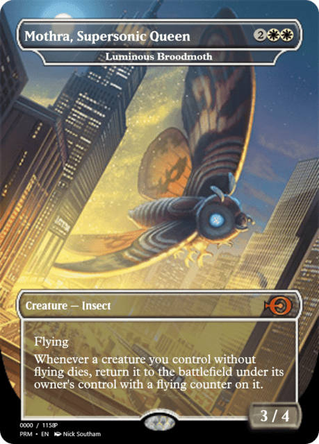 Luminous Broodmoth (80915) — Magic Online Promos