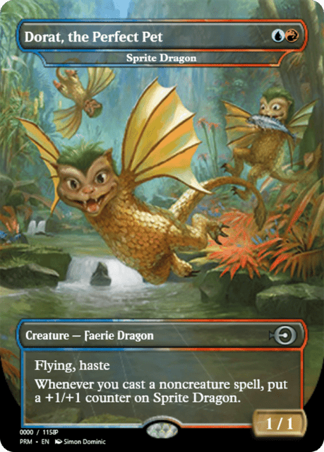 Sprite Dragon (80933) — Magic Online Promos