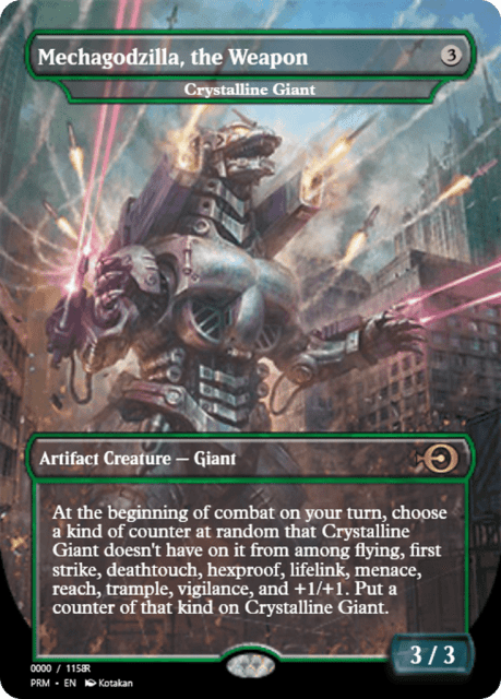 Crystalline Giant (80937) — Magic Online Promos