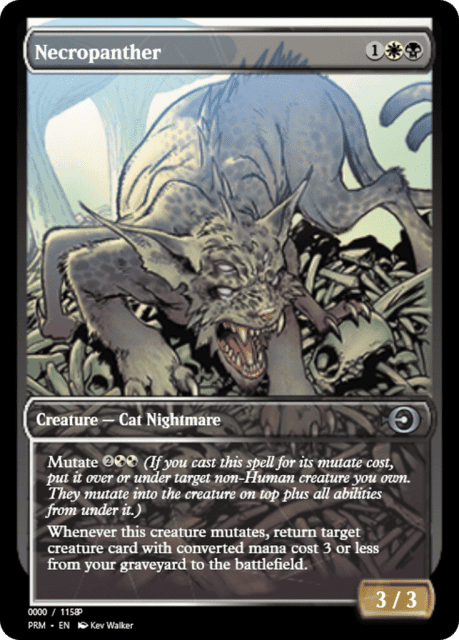 Necropanther (80955) — Magic Online Promos