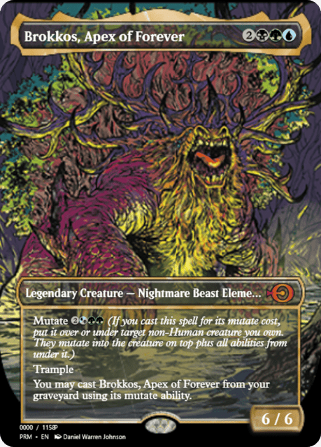 Brokkos, Apex of Forever (80987) — Magic Online Promos