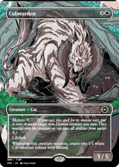 Cubwarden (80993) — Magic Online Promos