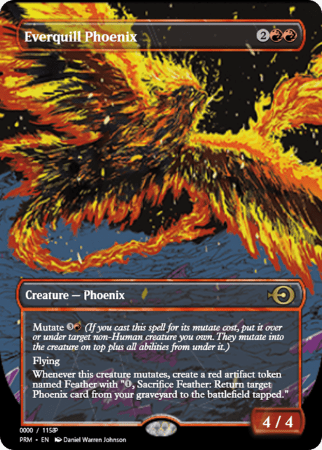 Everquill Phoenix (80999) — Magic Online Promos