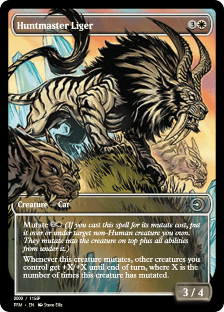 Huntmaster Liger (81009) — Magic Online Promos
