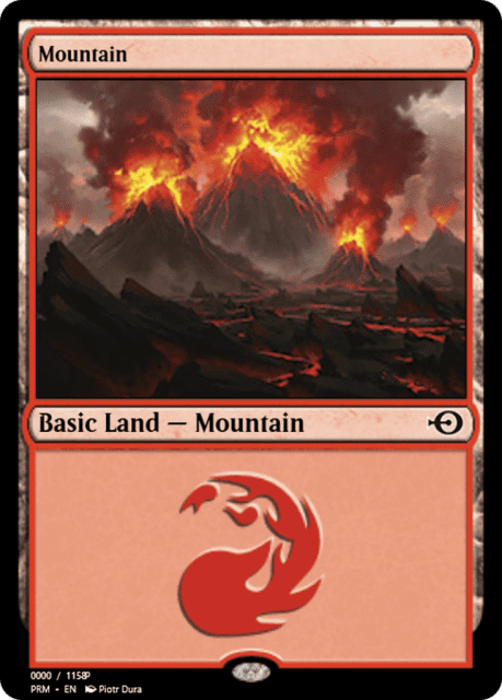 Mountain (81900) — Magic Online Promos