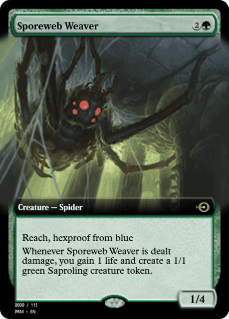 Sporeweb Weaver (81986) — Magic Online Promos