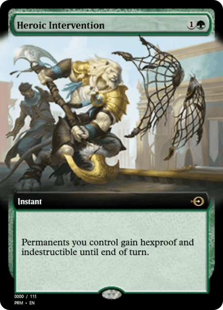 Heroic Intervention (81988) — Magic Online Promos