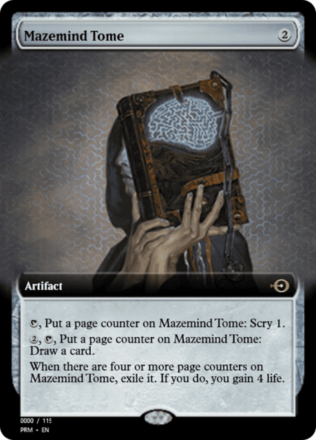 Mazemind Tome (82010) — Magic Online Promos