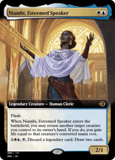 Niambi, Esteemed Speaker (82018) — Magic Online Promos