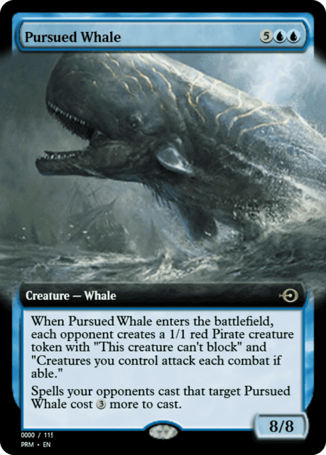 Pursued Whale (82024) — Magic Online Promos