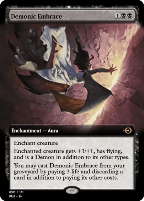 Demonic Embrace (82026) — Magic Online Promos