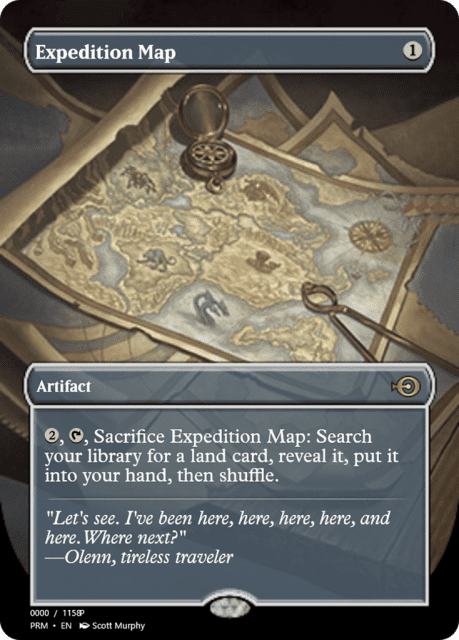 Expedition Map (82800) — Magic Online Promos