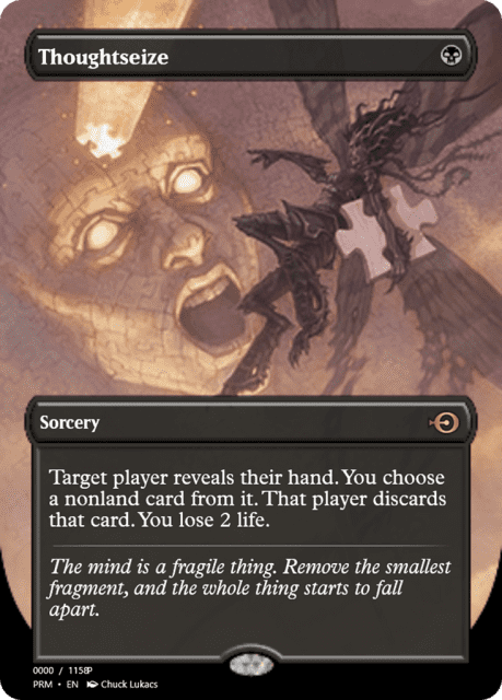 Thoughtseize (82836) — Magic Online Promos