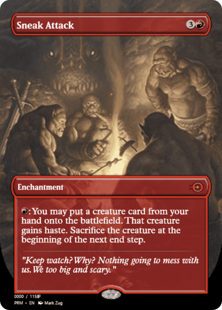 Sneak Attack (82866) — Magic Online Promos