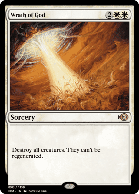 Wrath of God (82882) — Magic Online Promos