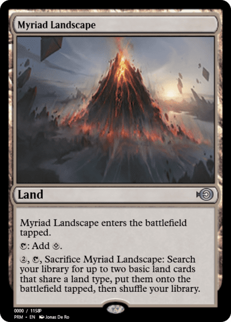 Myriad Landscape (83674) — Magic Online Promos
