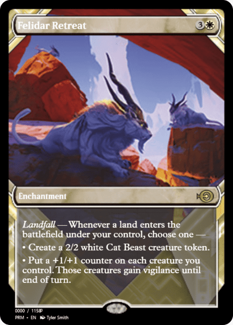 Felidar Retreat (83680) — Magic Online Promos