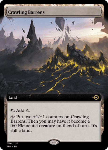Crawling Barrens (83732) — Magic Online Promos