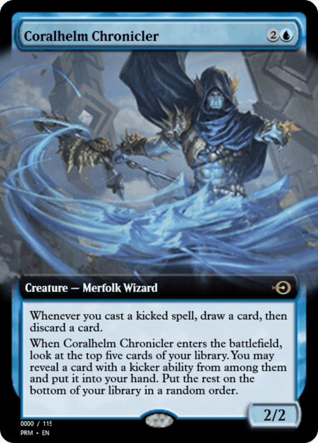 Coralhelm Chronicler (83748) — Magic Online Promos
