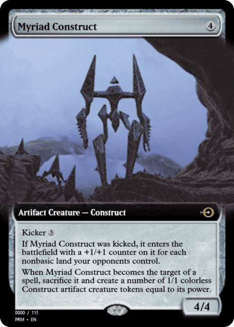 Myriad Construct (83784) — Magic Online Promos