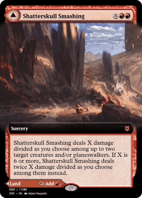 Shatterskull Smashing // Shatterskull, the Hammer Pass (83866) — Magic Online Promos