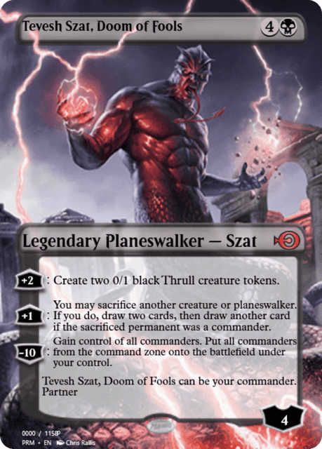 Tevesh Szat, Doom of Fools (85946) — Magic Online Promos