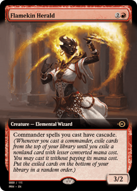 Flamekin Herald (85972) — Magic Online Promos