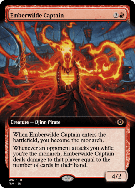 Emberwilde Captain (86012) — Magic Online Promos
