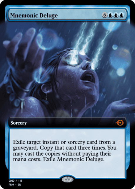Mnemonic Deluge (86022) — Magic Online Promos
