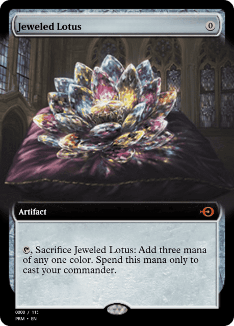 Jeweled Lotus (86042) — Magic Online Promos