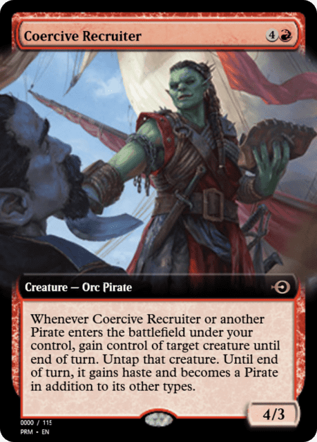 Coercive Recruiter (86046) — Magic Online Promos