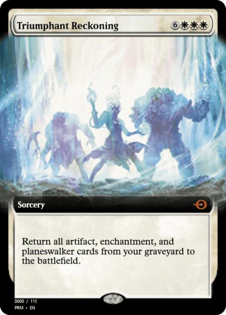 Triumphant Reckoning (86066) — Magic Online Promos