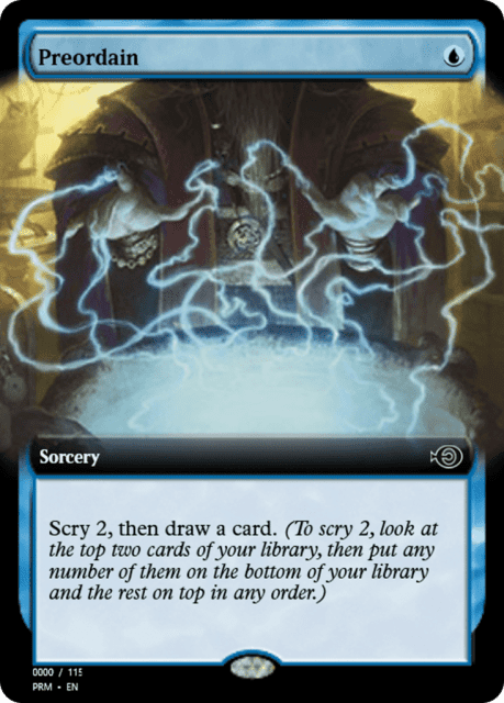 Preordain (86092) — Magic Online Promos