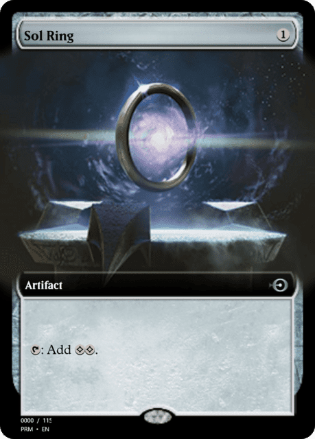 Sol Ring (86124) — Magic Online Promos