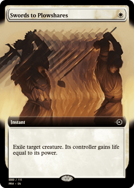 Swords to Plowshares (86138) — Magic Online Promos