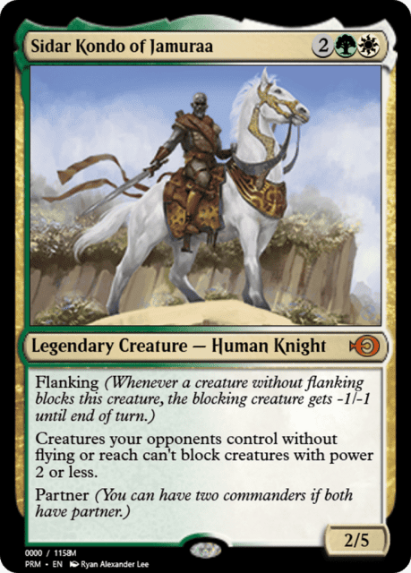 Sidar Kondo of Jamuraa (86172) — Magic Online Promos