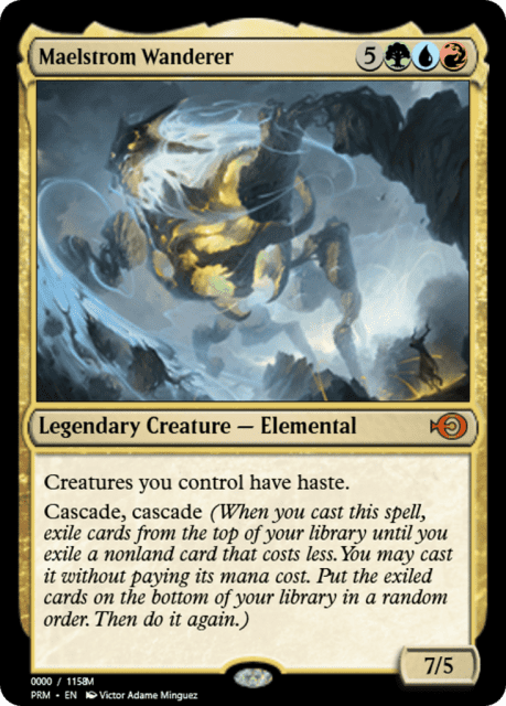Maelstrom Wanderer (86190) — Magic Online Promos