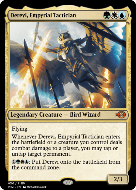 Derevi, Empyrial Tactician (86198) — Magic Online Promos