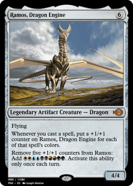 Ramos, Dragon Engine (86212) — Magic Online Promos