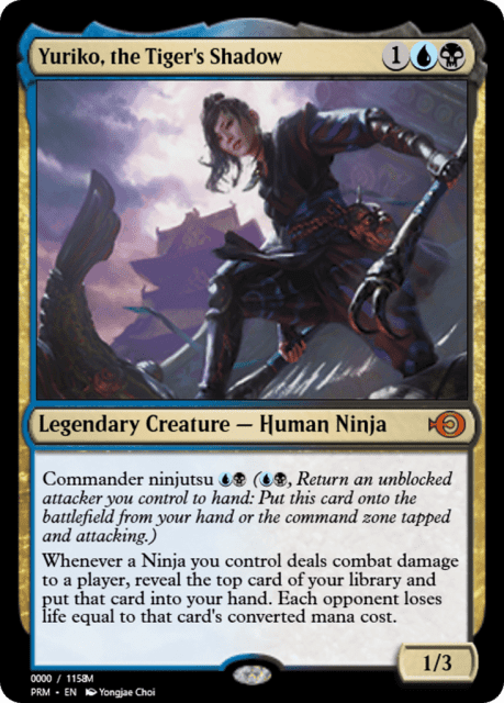 Yuriko, the Tiger's Shadow (86214) — Magic Online Promos